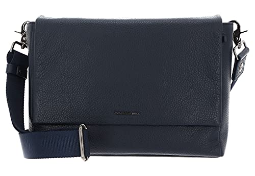 Mandarina Duck MELLOW LEATHER P10FZT39, Bolso bandolera para Mujer, Azul (Dress Blue), 30x24.5x8.5 (L x H x W) Cover