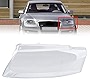 Artudatech Headlight Cover Headlamp Lens Left for AUDI A8 D3 2005-2010 Clear