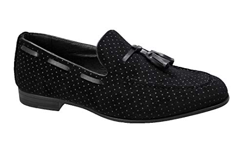 Mocasines cómodos Evoga de hombre para evitar el frío con estilo casual negro