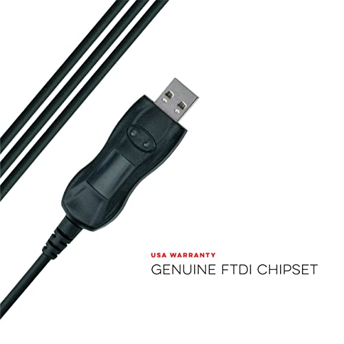 image for BTECH PC03 FTDI Universal Plug & Play USB Programming Cable for BTECH,
