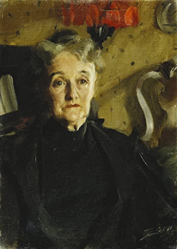 Affiche decoration murale salon avec le portrait de Zorn 60x90
