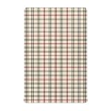 Lenzuola per lettino a scacchi in flanella a quadretti Essentials per ragazzi e ragazze 99 x 68 cm