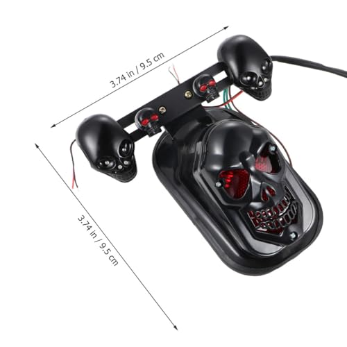 Feu stop de moto à dissipation rapide de chaleur Zerodeko
