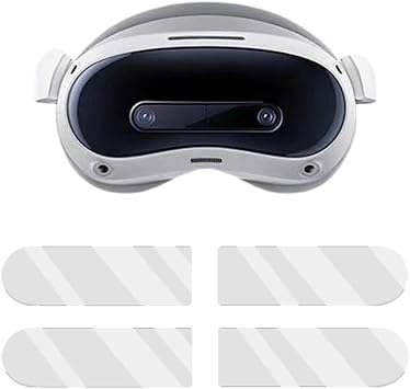 VR Lens Protective Film for PICO 4 Ultra,VR Headset TPU Screen Protector High Transparency Lens Protector Film Cover for PICO 4 Ultra