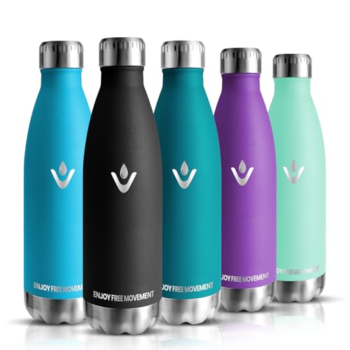 Botella agua Acero Inoxidable, Botella Termica - 750ml sin BPA, Botella de Agua Deportiva, Doble Pared al Vacío a Prueba de Fugas, Cantimplora Termica para Viaje - Conserva 12 Horas Caliente, 24 frio