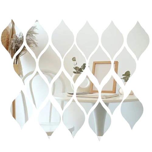 Espejos Decorativos de Pared Vintage Plata Marca Mmgoqqt