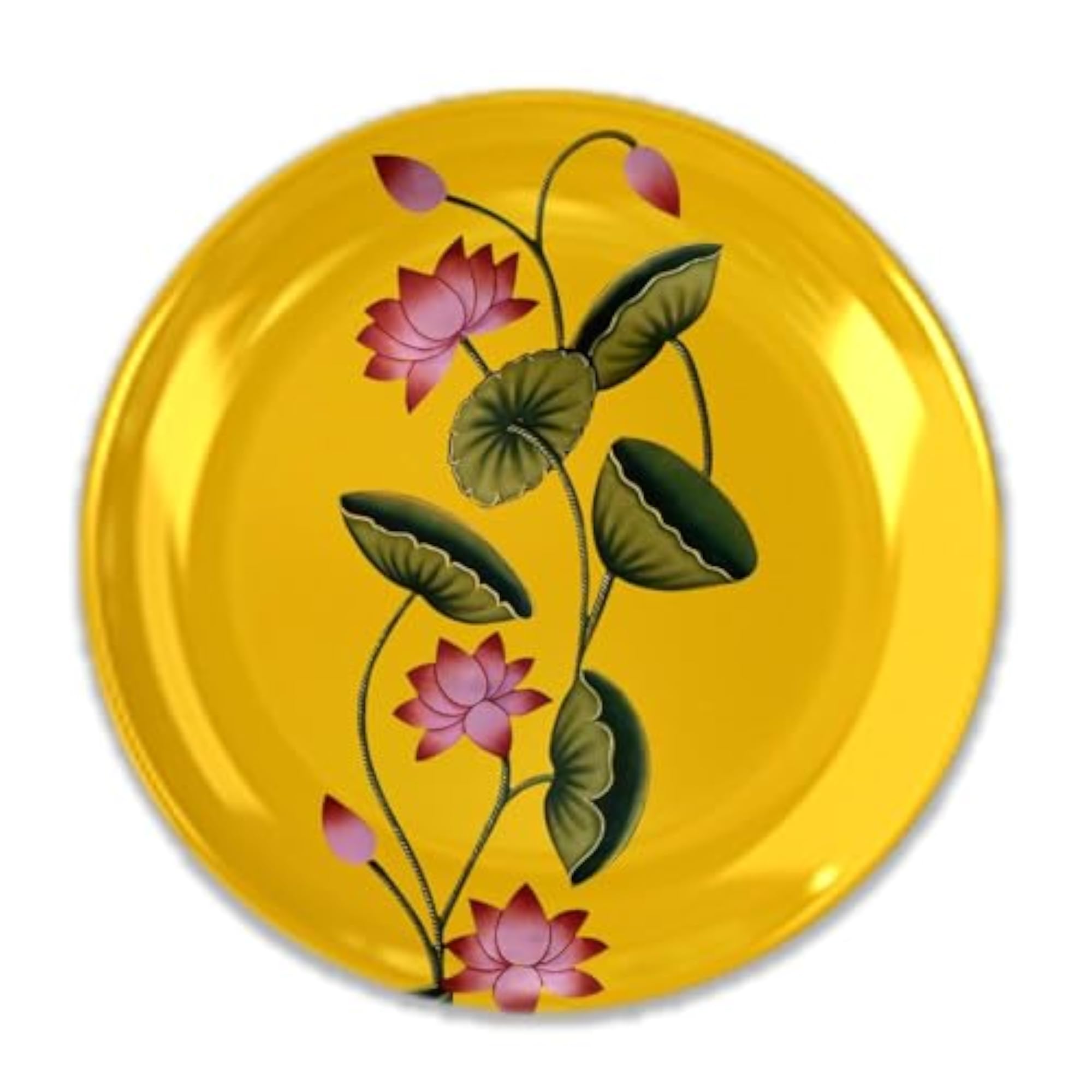 Ceramic Decorative Wall Plates Set of 3 with Stands