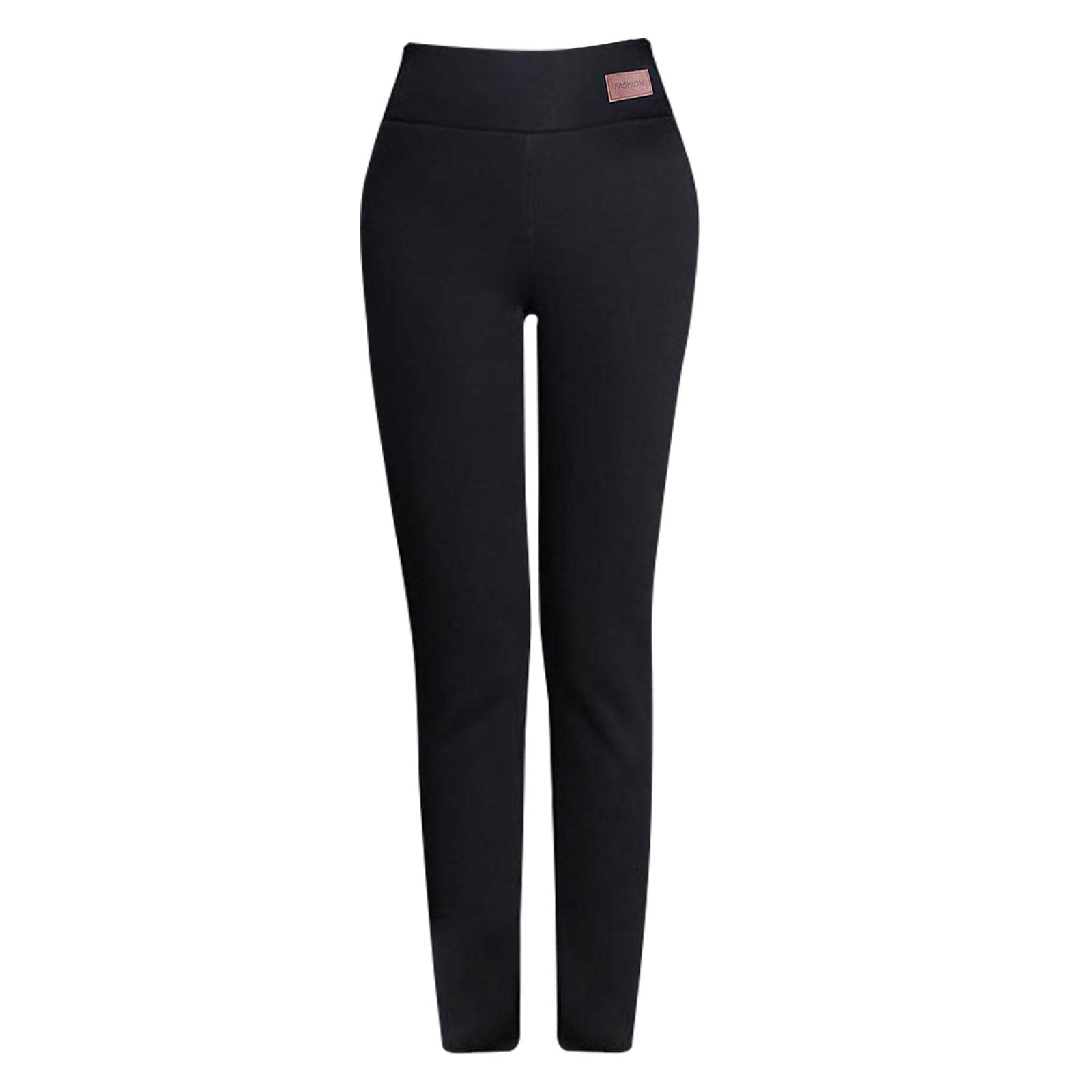 URJIX™ Women Fleece Lined Warm Leggings Thick Tights Winter Warm Heating Pants M-picture-54