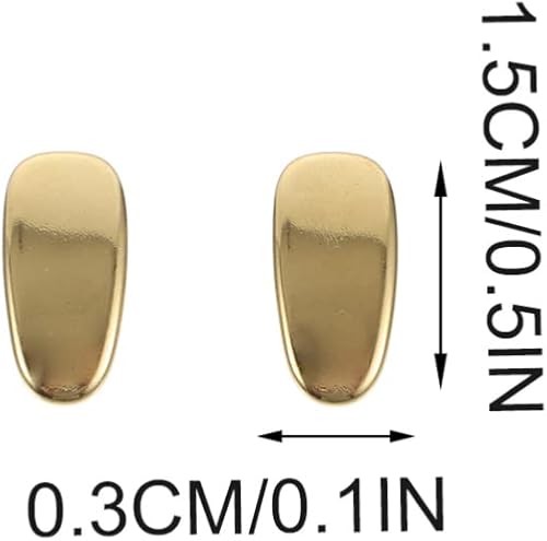 Miniatura 7 de 4 almohadillas de nariz para gafas, soporte de metal, almohadillas de nariz para gafas doradas, accesorios para gafas, soporte para gafas, marcos