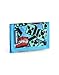 Minecraft Boys Strap Wallet | Kids Blue Trifold Wallet with TNT Block and Creeper Graffiti Print | Childrens Cash Holder