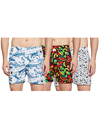 Image of Longies Men's Cotton Printed Regular Boxers