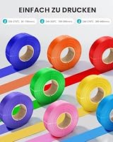 SUNLU Rapid PETG Filament Refill 1.75mm 4KG, Schwarz+Weiß+Rot+Blau – Ansicht 6
