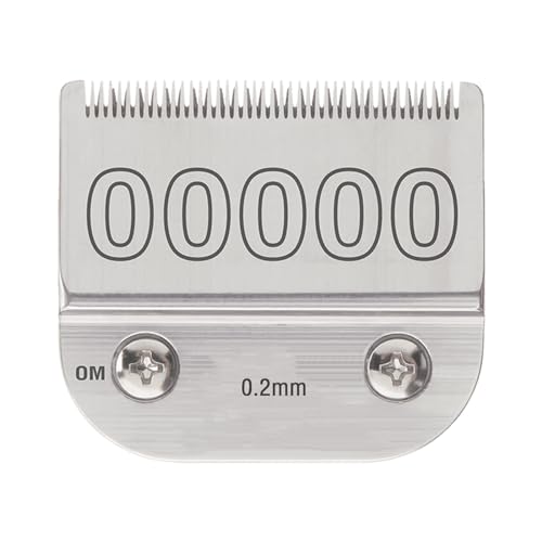 Rplacement Clipper Blade Compatible with Oster Detachable Classic 76 Octane Clipper Size #00000(0.2mm)