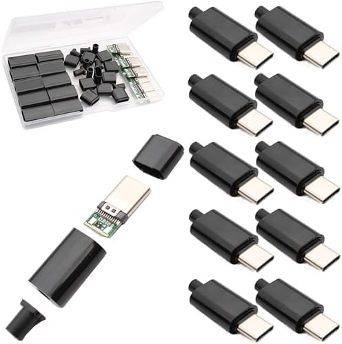 JSER Connettore USB 3.1 Tipo C Femmina 24 Pin SMT Con PCB – Per Progetti Fai-da-te - 6