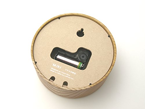 Reloj de Pared Lemnos Miki Madera 5.8 x 2.4 in miniatura 2