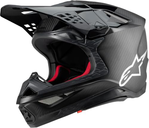 Alpinestars (MX24) Helmet - S-M10 *22:06* FAME (Black Carbon Matt & Gloss) L