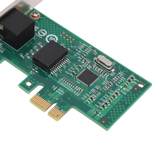 GOWENIC Adaptador de Red Ethernet Gigabit para Servidor, PCI Express 2.0 x1 con Controlador 82580 y Puerto RJ45 para OS X, Soporta VLAN QoS 10 100 1000Mbps miniatura 7
