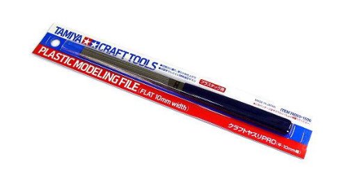 Tamiya Model Craft Tools Plastic Modeling File (Flat 10mm Width) 74059