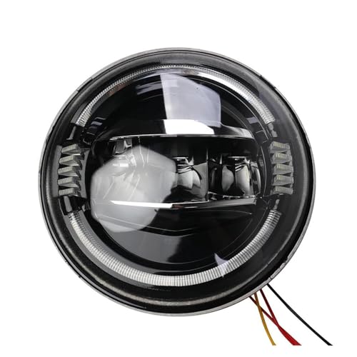 Faros Delanteros para Jeep para Wrangler 1997-2016 para Lada Niva Offroad Moto Bike 4x4 1 Uds Faro Led 7 Pulgadas Hi-Lo 50W 5000lms 3000lm Faro Principal