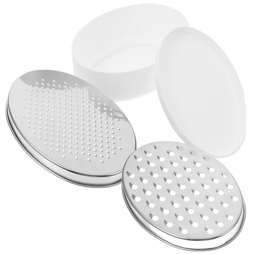 Rallador de Acero Inoxidable con Contenedor y Mango Ergonómico miniatura 1