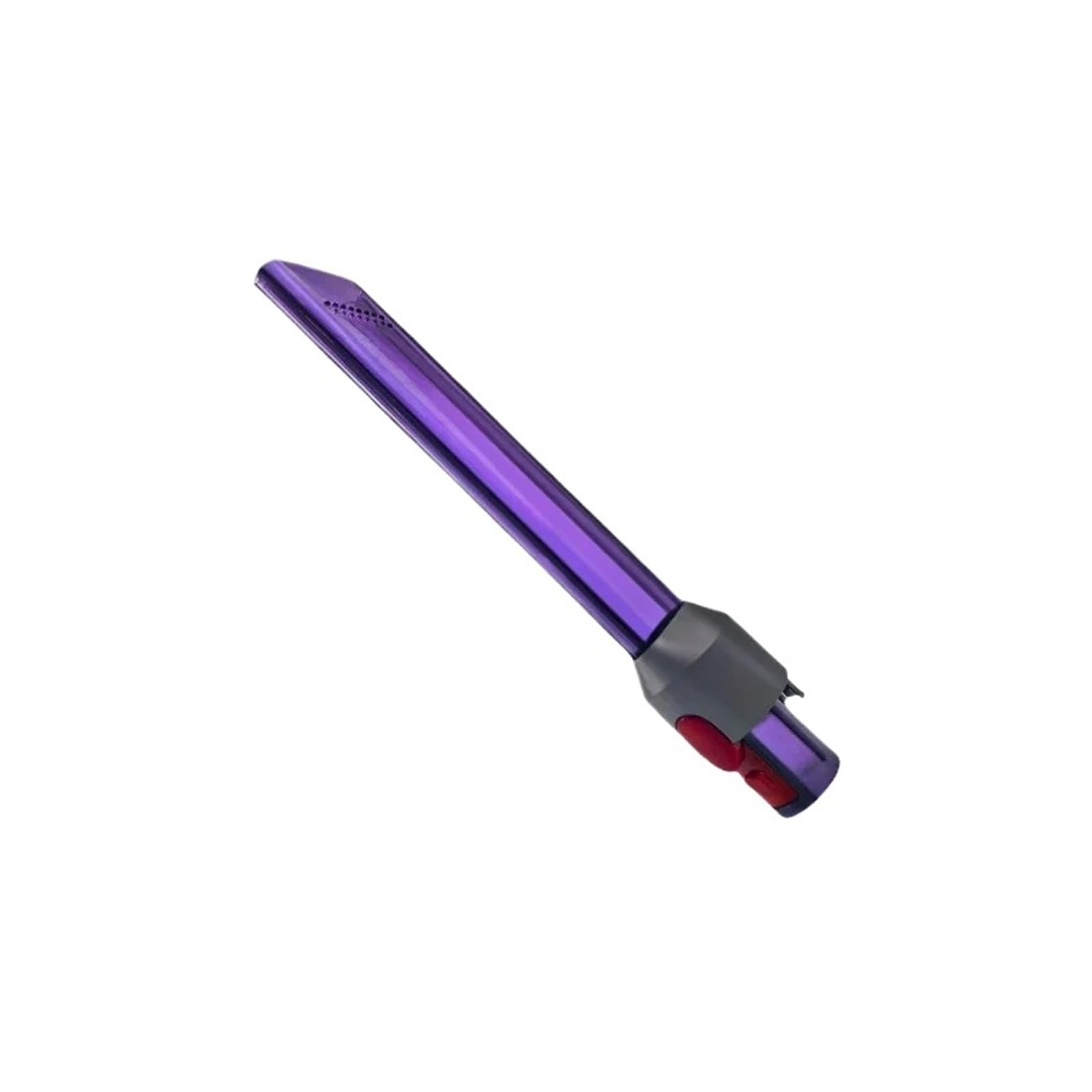 Iluminación de aspiradora plana con abertura de succión LED, ranura estrecha, cabezal de succión de boca plana larga, compatible con Dyson V7/V8/V10/V11/V15 (base añade adaptador de EE. UU.)