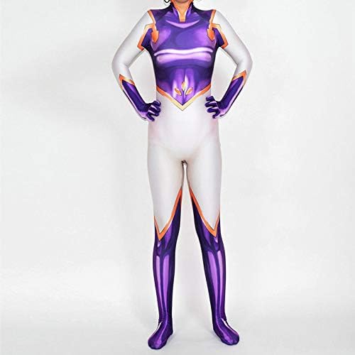Vista 4 de Cosplay Life - Disfraz de My Hero Academia para Cosplay - Disfraz de animé Boku No Hero, traje de cuerpo entero con tela de licra para Cosplay