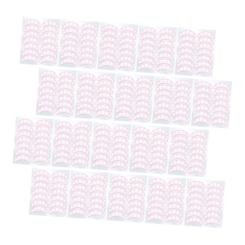 PATKAW 30 posicionamiento de pestañas pegatinas pinzas para extensiones de pestañas máscara de ojo latigazo separador de pestañas separador pestañas pegatina de extensión de pestañas pvr