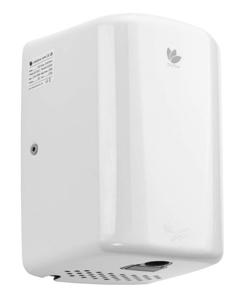 Dryflow Turboforce® Junior PLUS Hand Dryer | White