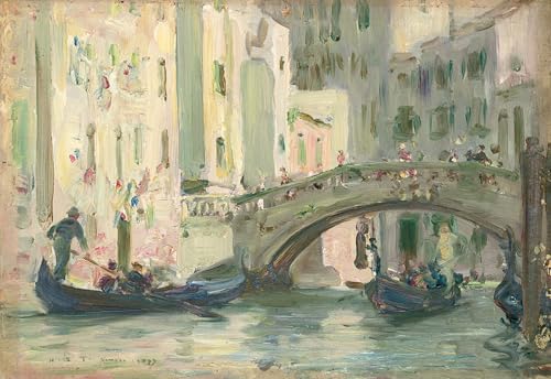 Tableau Venise Henrytuke Toile Affiches d'Art Décoration Murale 60x90