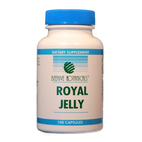 Beehive Botanicals Royal Jelly Capules - 500 Mg-100 Count #TOP15