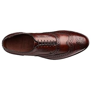 Allen Edmonds Men's McAllister Oxford, Dark Chili Burnished