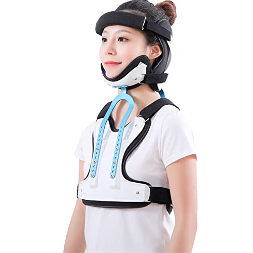 Corrector torácico cervical ajustable y soporte lumbar en u de espalda