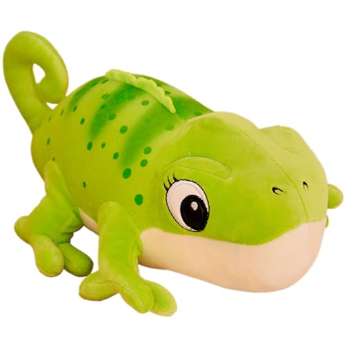CNAFGBGG Animal de Peluche, Juguete Lindo de 11, 8 Pulgadas, Peluche Suave Pascal enredado, de Lagarto portátil para niños, Festival, decoración del hogar Verde.