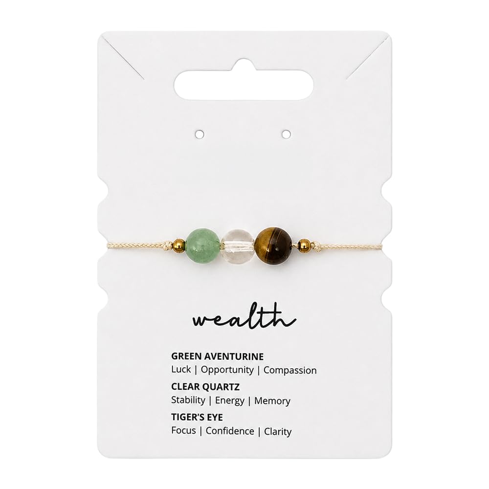 VIE Crystal Intention Wristlet (Wealth)