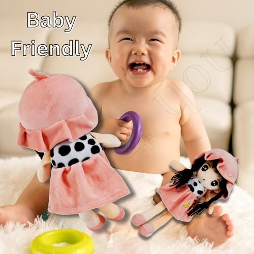 Image of Fun4you Candy Anushka Doll Princess (35 cm) Multicolour Stuffed Soft Doll for Girls | Adorable Plush Toy | Perfect Cuddly Companion for Kids | Ideal Gift for Birthdays and Special Occasions (Pink)