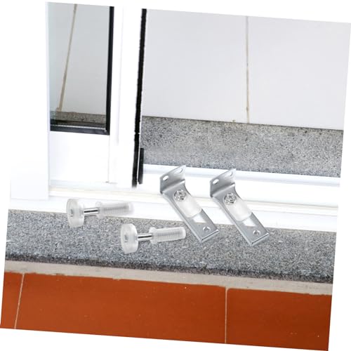 Kit de herrajes para puertas plegables de clóset DOITOOL 1Set, piezas de reparación para puertas corredizas, instalación duradera para rieles de puertas de clóset para entusiastas y profesionales DIY miniatura 6
