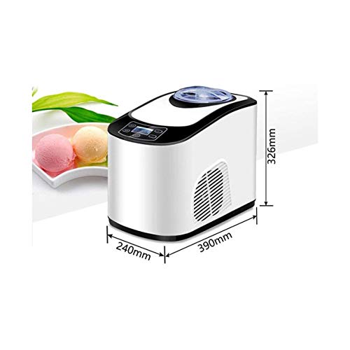 LLSS Eismaschine, Soft- und Hardeismaschine mit LCD-Bildschirm, abnehmbarem 1,5-l-Edelstahlfass – Bild 3