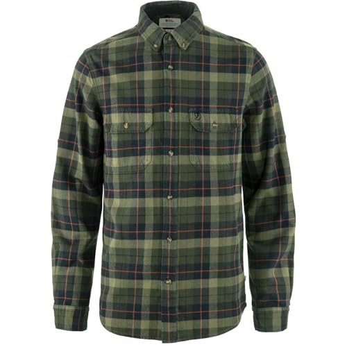 Chemise Fjällräven Singi Heavy Flannel vêtement chaud anti-froid pour homme