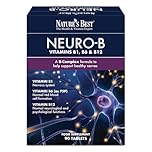 Nature's Best Neuro-B, Vitamin B Complex 1-a-Day - UK Made - 90 Tablets (3 Months' Supply)