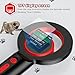 Symcode Pet Microchip Scanner, ISO11784/85/FDX-B/EMID (2.4GHz Wireless+Bluetooth+USB) All in one 1.44” TFT Screen Display 240 Data Storage Upload to PC Microchip Scanner Reader for Dog/Pet/Cat/Animal