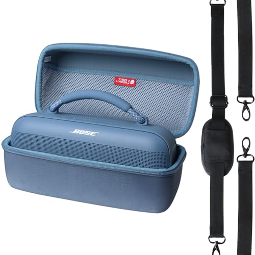 Hermitshell Hard Travel Case for Bose SoundLink Max Portable Speaker (Blue)