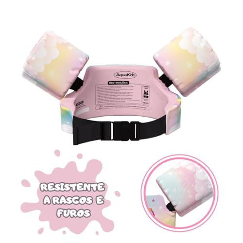 Boia Ajustável Colete Salva Vidas Infantil Unicórnio