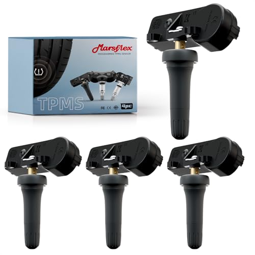 Marsflex TPMS Sensor F2GZ1A189A 4PCS Fit for Ford Lincoln Edge Explorer F150 Ranger Mustang Flex MKS...