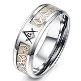Questo anello a fascia in acciaio inossidabile è progettato per un abbigliamento casual, è un regalo ideale per la persona amata per compleanno, anniversario, Natale, ringraziamento e altro, per esprimere i tuoi migliori auguri, ed è anche un sostituto perfetto per l'anello nuziale se sei preoccupato di perdere la tua costosa fede nuziale.