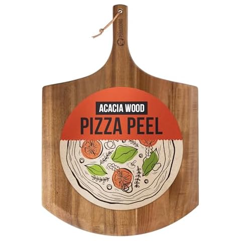 Chef Pomodoro 16-inch Acacia Pizza Peel Cover