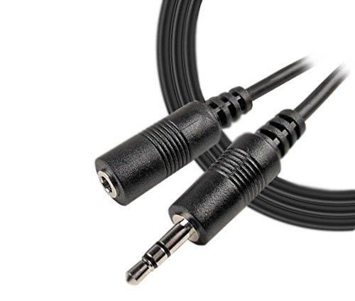 image for iMBAPrice 12 Feet 3.5 mm Male to Female Stereo Audio Extension Cable f