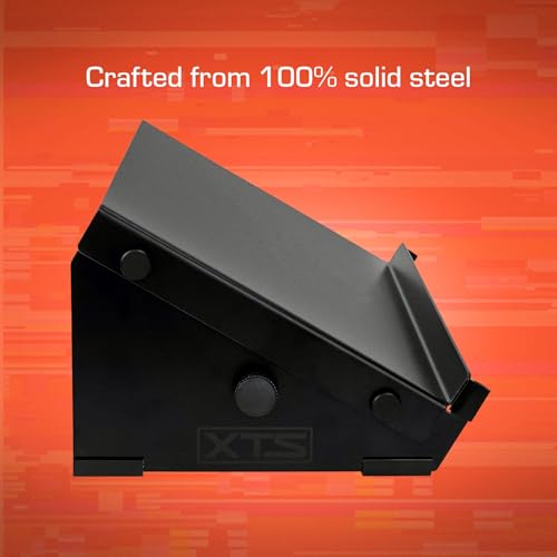 Image of XTS Flex Stand, Desktop Stand with Tray for FX Pedals / Synths / Audio Interfaces / MIDI Controllers, Holds 2-4 Pedals or Machines, 17.7 inch Width, Fits Digitakt & Digitone / SP-404 MK2 / MPC One & more