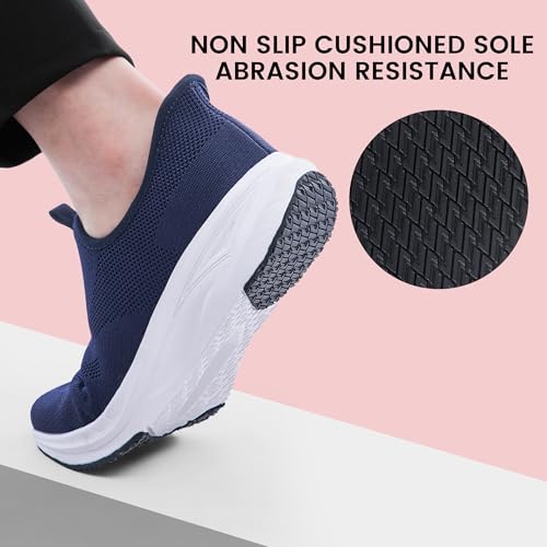 Women's Hands Free Slip On Walking Shoes Non Slip Ultra Light Breathable Casual Nursing Maternity Shoes3