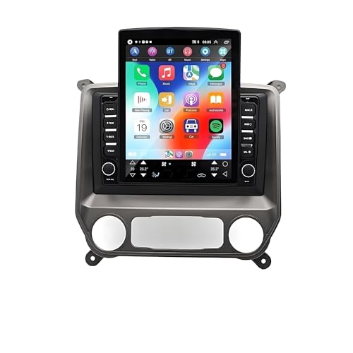 �p�̃V�{���[ �V���o���[�h�p�J�[���W�I�X�e���I�A�p��GMC�p�A�p�̃V�G���p 2014-2018 9.7�C���` Android 14 �^�b�`�X�N���[���A���C�����X Carplay �A���h���C�h�I�[�g
