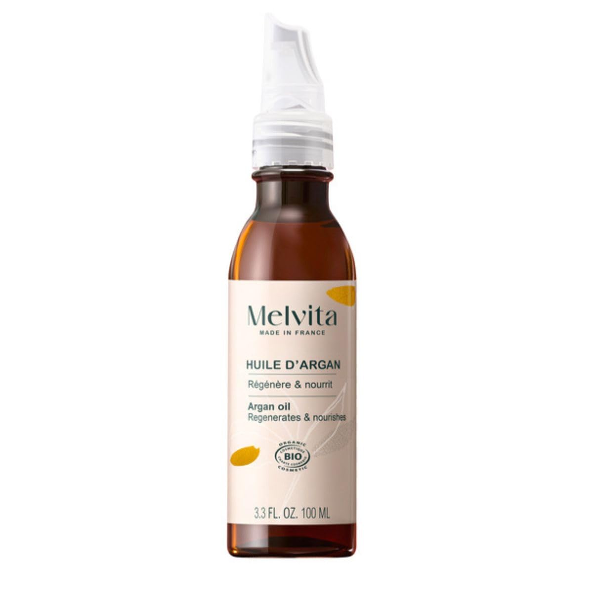 Melvita - Olio di bellezza - Nutre e Protegge la pelle - Per il viso - il Corpo e i Capelli - Prodotto in Francia